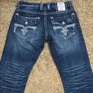 Rock Revival Clive Boot Cut Jeans 34x30